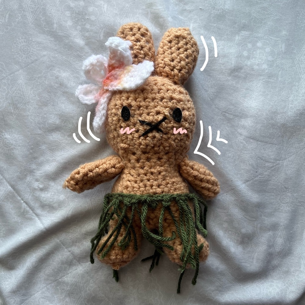 Crochet Hawaiian Miffy